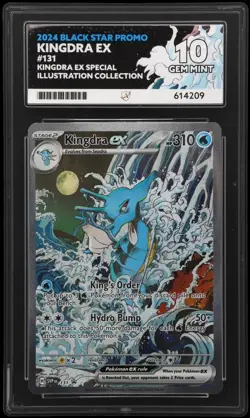 Kingdra EX Special Illustration Black Star Promo Card 131 Ace Gem Mint 10 - Image 1