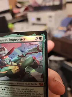 Michelangelo, Improviser TMNT MTG Foil - Image 4