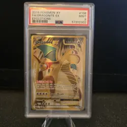 💎 PSA 9 Dragonite EX 106/108 XY Evolutions Full Art Holo POKEMON - Image 1