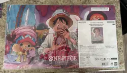 One Piece Card Game English Whole Cake Island Nami Playmat & Promo SEALED MINT - Image 1