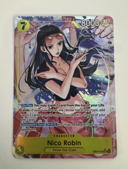 Nico Robin (Alt Art) EB03-055 SR One Piece Heroines Edition - One Piece English - Image 1