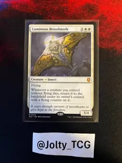 Luminous Broodmoth Commander: Bloomburrow Regular 0144 - Image 1