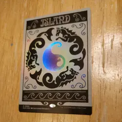 MTG Island (Rainbow Foil) Secret Lair 0889 NM - Image 2