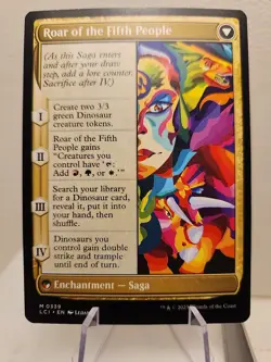 MTG Huatli, Poet of Unity Roar of the Fifth People The Lost Caverns of Ixalan - Image 2