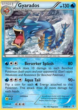 Pokemon - Gyarados - 23/83 - Rare - Generations - NM - Image 1