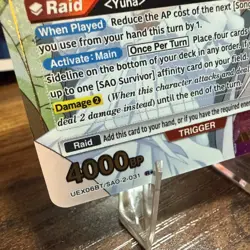 Union Arena TCG Sword Art Online Asuna SAO-2-031 SR Pack to Sleeve #1 Deal - Image 5