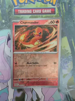 Pokemon TCG Obsidian Flames Reverse Holo Card Charmander 026/197 - Image 1