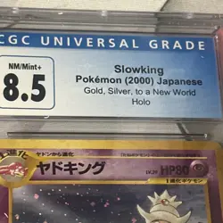 Slowking No. 199 Neo Genesis Holo Japanese Pokemon Card CGC 8.5 - Image 2