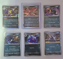 Pokemon Dark Lot 6 Cards Toxtricity Yveltal Seviper Honchkrow Haunter NM - Image 1