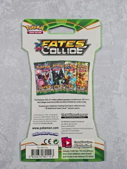 Pokemon TCG 2016 XY Fates Collide Sleeved Single Booster Pack - Image 4