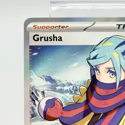 Trainer Grusha 253/193 Full Art Ultra Rare Paldea Evolved Pokemon TCG LP+ - Image 2