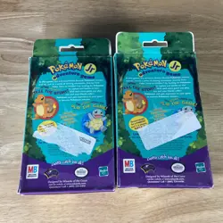1999 Nintendo Pokemon Jr Adventure Game Sealed Box Pokemon Emergency Lot Of 2 - Image 3