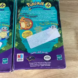 1999 Nintendo Pokemon Jr Adventure Game Sealed Box Pokemon Emergency Lot Of 2 - Image 5