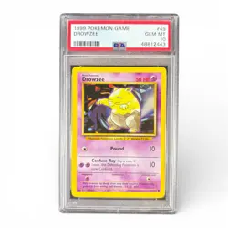 1999 Pokemon Base Set Drowzee PSA 10 GEM MINT #49 WOTC Vintage Psychic 🧠 - Image 1