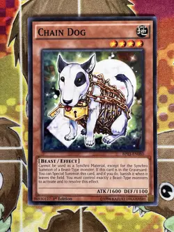 Yugioh Chain Dog BP03-EN080 Single - Image 1