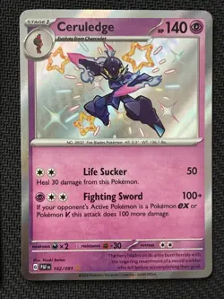 Ceruledge ( Bab y Shiny) Pink & Pretty Gallery ~ Cute Pokemon Cards - Image 1