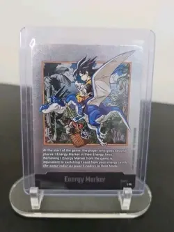 Energy Marker E-86 Silver Manga Booster 02 Dragon Ball Card English - Image 1