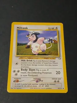 Miltank 41/111 Uncommon Neo Genesis Unlimited Pokemon TCG Card 2000 Non Holo - Image 1
