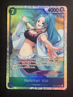 The Azure Sea's Seven #EB04-025 Nefeltari Vivi One Piece Card - Image 1