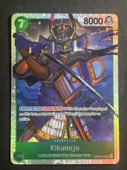 The Azure Sea's Seven #EB04-012 Kikunojo One Piece Card - Image 1