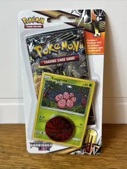 Pokemon TCG: Sun & Moon Forbidden Light 1 Pack Blister- Exeggcute SM119 Sealed - Image 1