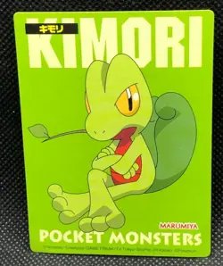 Treecko MARUMIYA Japanese Pokemon Sticker Very Rare Nintendo Japan F/S - Image 1