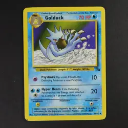 Golduck 35/62 Fossil Pokemon TCG VG Condition Non Holo - Image 1