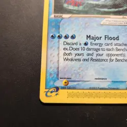 2003 Kyogre ex 001-Nintendo Power Magazine Promo Non-Holo Rare - Pokemon TCG -LP - Image 4