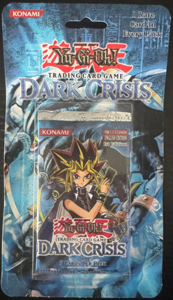 1996 Yu-Gi-Oh! TCG | Dark Crisis Booster Pack 1st Edition | Vintage SEALED - Image 1