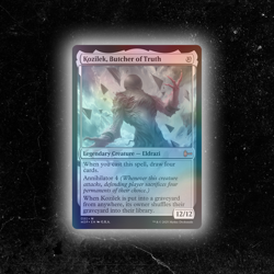 FOIL - Kozilek, Butcher of Truth - Custom Magic: The Gathering Card - HQ - Image 1