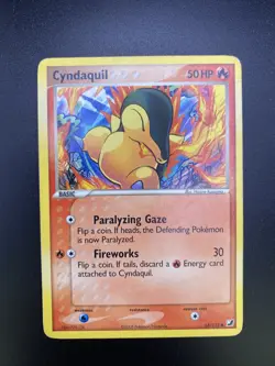 Cyndaquil 54/115 Pokemon card - Image 3