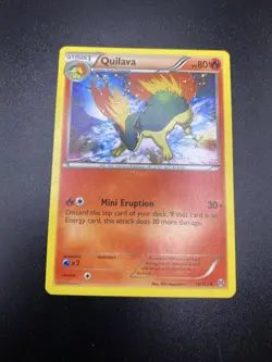 Pokemon Card Quilava Breakthrough Uncommon 19/162 - Image 2