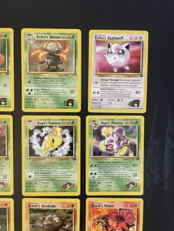 Pokemon Bundle Gym Heroes/Challenge Vintage WOTC Gym Bundle x16 Cards Very Good - Image 5