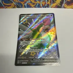 Pokemon Card Squawkabilly ex 223/091 Shiny Ultra Rare Paldean Fates Near Mint - Image 2