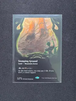 STOMPING GROUND (BORDERLESS) - Magic: The Gathering - NM/M - Image 1