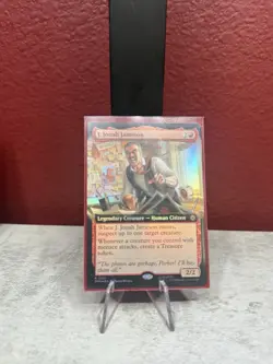 J. Jonah Jameson - Foil - Extended Art - Marvel's Spider-Man - NM-Mint - MTG - Image 1