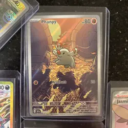 Phanpy 205/191 - Surging Sparks Pokemon TCG Card NM Condition. Hydreigon ex 223 - Image 2