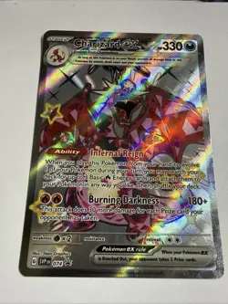 Pokemon TCG Charizard EX SVP en 074 Black Star Promo Card - Image 2
