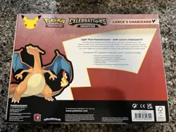 Pokemon TCG Celebrations Collection Lance's Charizard V Box - Image 3
