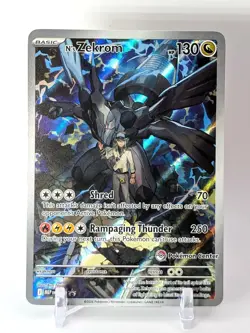 Pokemon Ascended Heroes N's Zekrom 031 Pokemon Center ETB Stamped Promo NM - Image 1