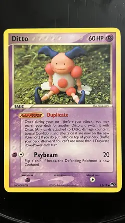 Ditto NM 012/017 POP Series 3 Promo Pokemon TCG Regular - Image 1
