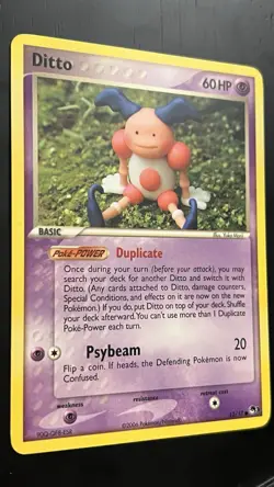 Ditto NM 012/017 POP Series 3 Promo Pokemon TCG Regular - Image 2