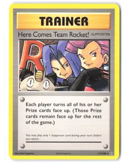 Pokemon Here Comes Team Rocket! 113/108 XY - Evolutions LP Normal - Image 1