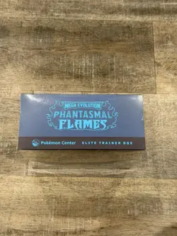 Pokemon Center Mega Evolution Phantasmal Flames Elite Trainer Box ETB *SEALED* - Image 5