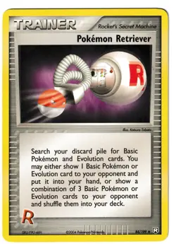 Pokemon Retriever - 84/109 - Team Rocket Returns - Pokemon TCG - Image 1