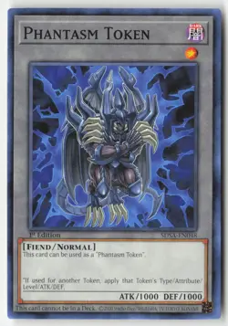 Yugioh - Token: Phantasm SDSA-EN048 1st Edition - Structure Deck: Sacred Beasts - Image 1