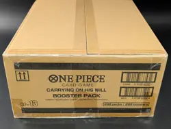 One Piece TCG English OP-13 Carrying On His Will Booster Box Case SEALED - Image 3