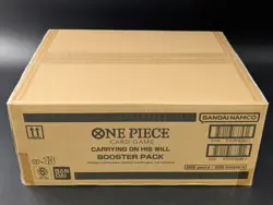 One Piece TCG English OP-13 Carrying On His Will Booster Box Case SEALED - Image 4