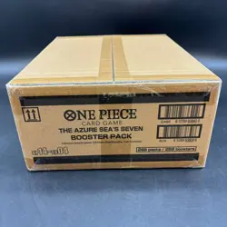 One Piece OP14-EB04 The Azure Sea's Seven English 12 Booster Box Case Sealed - Image 3