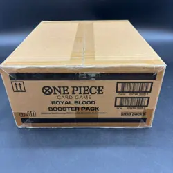 One Piece OP-10 Royal Blood English 12 Booster Box Case Factory Sealed - Image 1